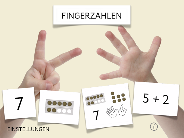 ‎Fingerzahlen - Fingermengen Screenshot