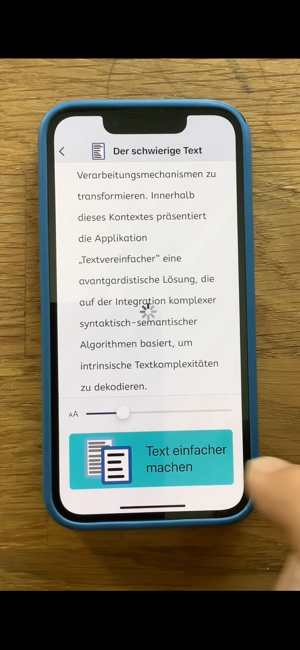 ‎Textvereinfacher Screenshot